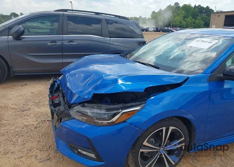 2021 Nissan Sentra Sr Xtronic Cvt из США, поврежденный, VIN 3N1AB8DV2MY295281